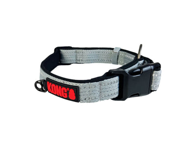 KONG Adjustable Collar Grey S 16mm W 25-35cm L